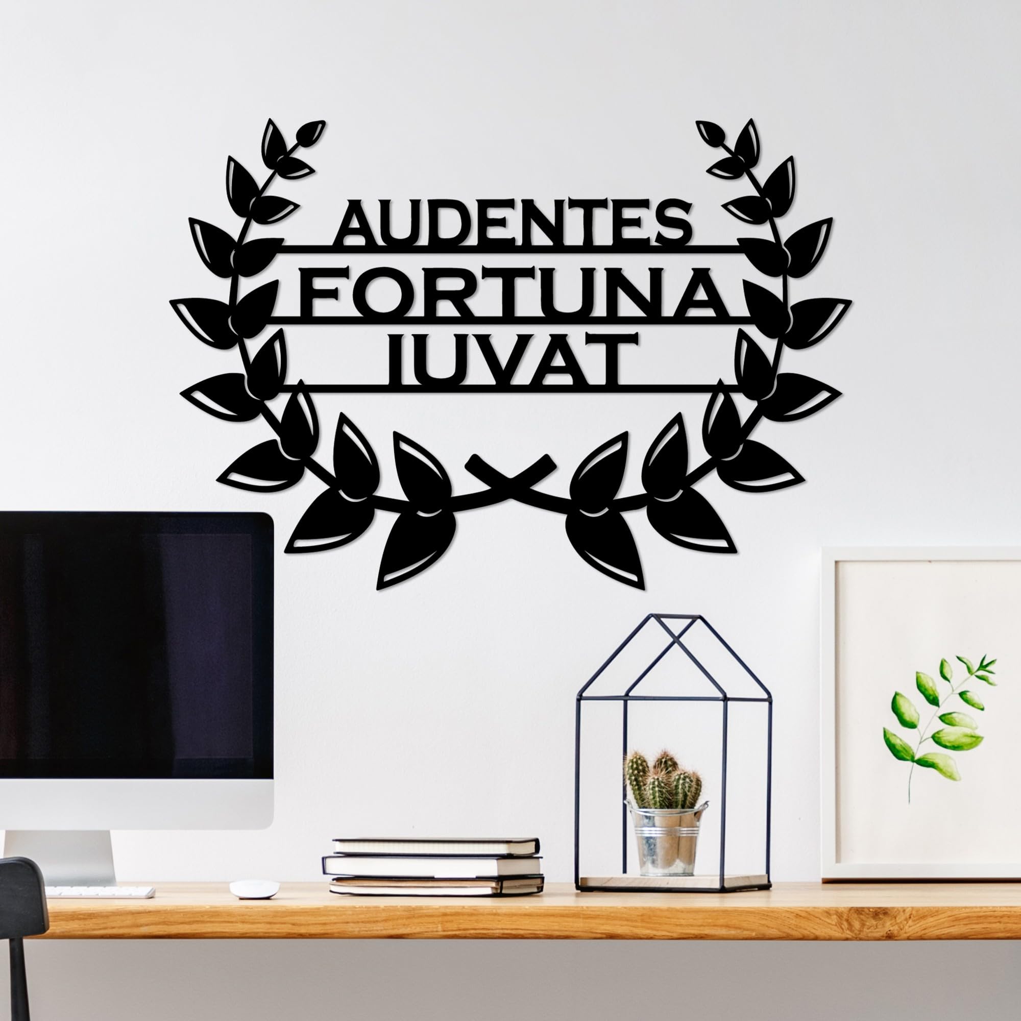 Stylish Black Decorative Metal Wall Accessory, 56 x 39 cm, 100% Metal, 1.5 mm Thickness, Perfect for Modern Home Decor & Unique Wall Art