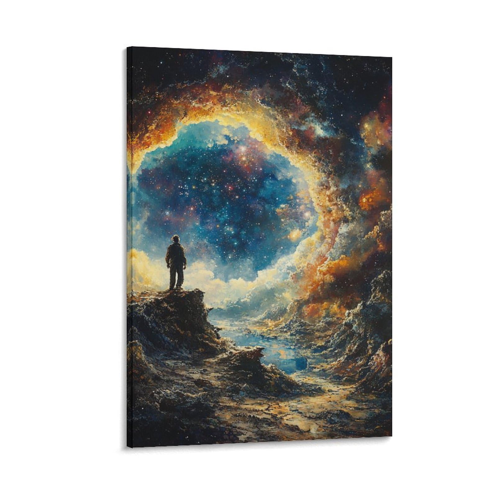DHBANEIOK Abstract Art Painting Art - Modern Giclee Canvas Prints Landscape Pictures Artwork Paintings on Canvas Wall Art for Home Office Decorations 20x30inch(50x75cm)