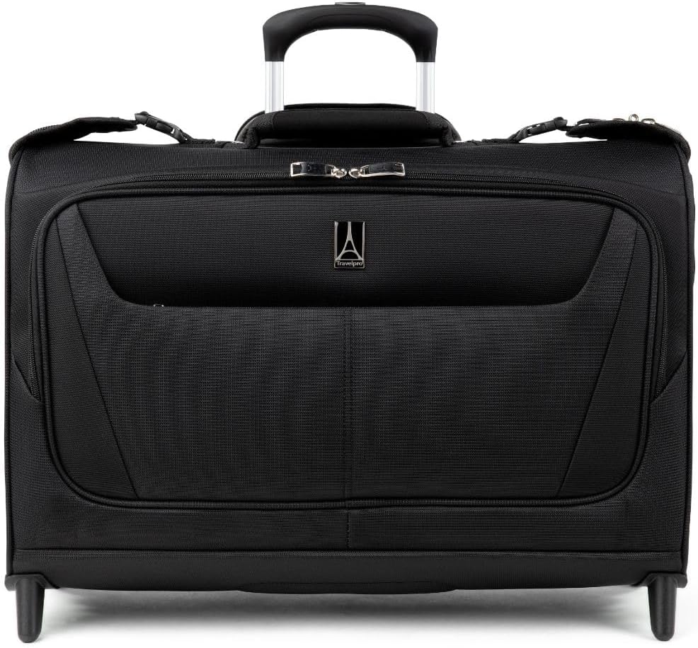 Travelpro Maxlite 5 | Carry-On Rolling Garment Bag, Black, Carry-on 22-Inch, Maxlite 5 Lightweight Carry-on Rolling Garment Bag