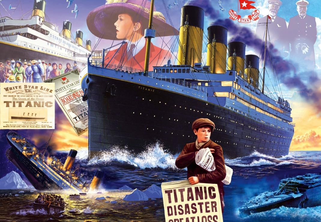 Puzzle 1000 pièces - Titanic