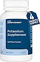 Life Enhancement High Potency 1020 mg Potassium Supplement for Muscle, Brain & Bone Health - No Additives High Absorption Elemental Potassium Supplement, Made in USA (240 Capsules – 120 Servings)
