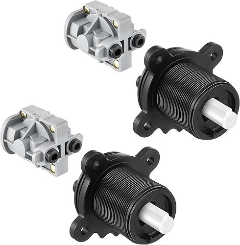 Dreyoo Cartucho de equilibrio de presión de 4 piezas y conjunto de vástago de válvula, compatible con 971-2500 y 974-2910, compatible con válvula de