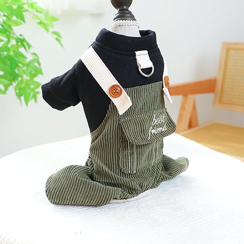 Miniatura 10 de Ropa para perros y mascotas, camisas de verano elegantes con peto a rayas para perros pequeños, mono lindo para cachorros, niñas, niños, perros,