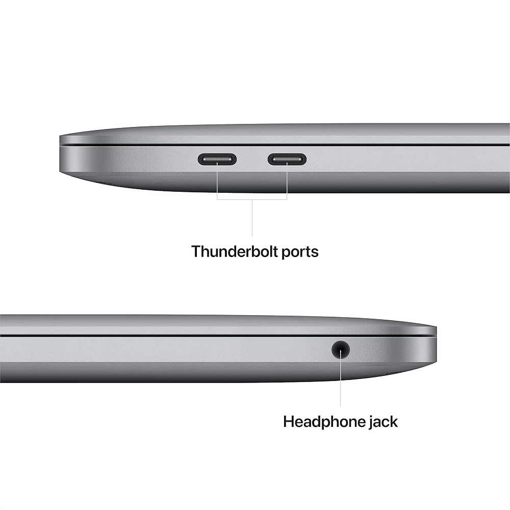 2022 Apple MacBook Pro Laptop with M2 chip: 13-inch Retina Display, 8GB RAM, 256GB ​​​​​​​SSD ​​​​​​​Storage, Touch Bar, Backlit Keyboard, FaceTime HD Camera. Works with iPhone and iPad; Space Gray