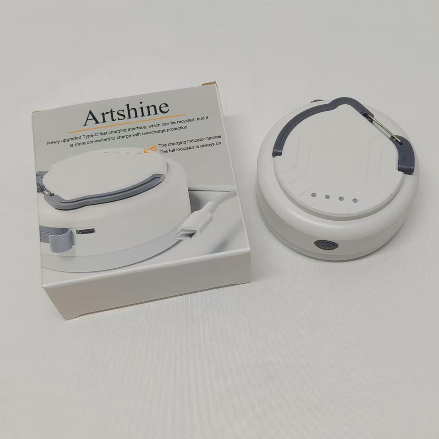 Artshine-Lamps for Tents-LED Camping Light, Portable AA Battery Powered Hanging Tent Lantern.