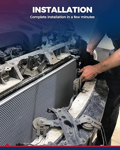 Miniatura 7 de KAX Condensador de CA Malibu 2004-2012, G6 2005-2010, Aura 2007-2009 Condensadores AC Aire acondicionado de reemplazo automotriz GM3030255