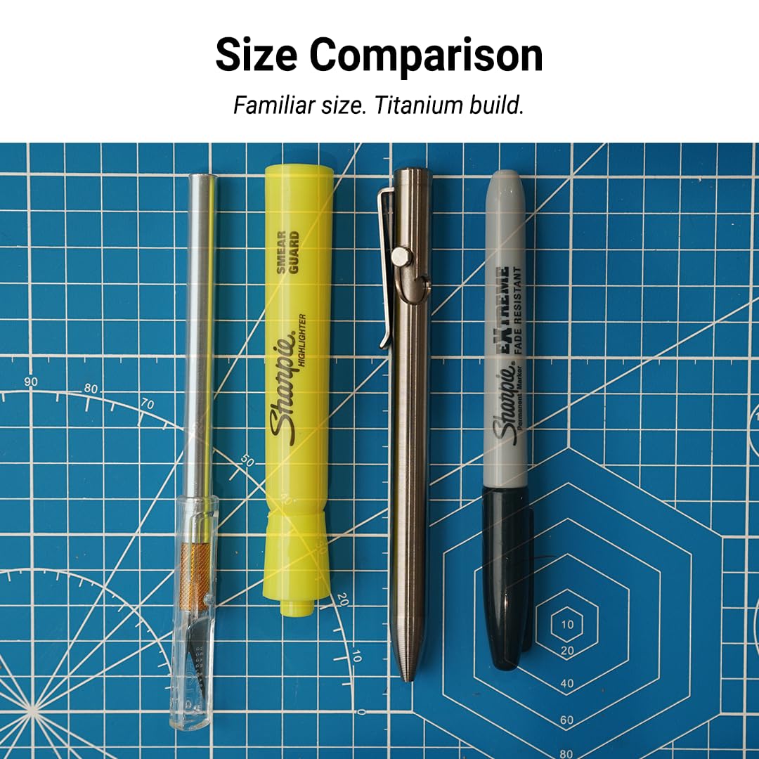 Tactile Turn ボルトアクション ボールペン チタン Bolt Action Pen – Tactile Turn