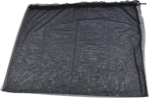 Miniatura 1 de Fydun 4.9X3.3Ft Garden Plant Cover Pull Out Reusable Plant Mesh Bag for Fruit Trees Black Wide Range of Uses (Black)