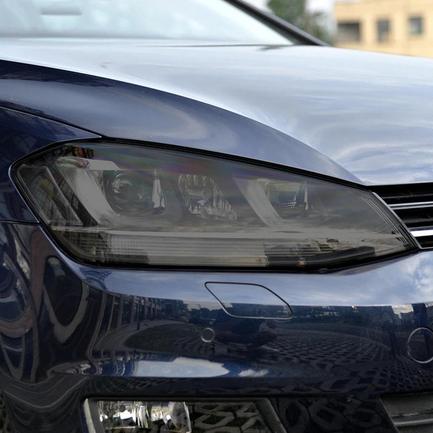 Auto Scheinwerfer Schutzfolie Schutz Transparent TPU Aufkleber Zubehör für VW Volkswagen Golf 7 Scirocco Passat B8 Teramont Beetle CC