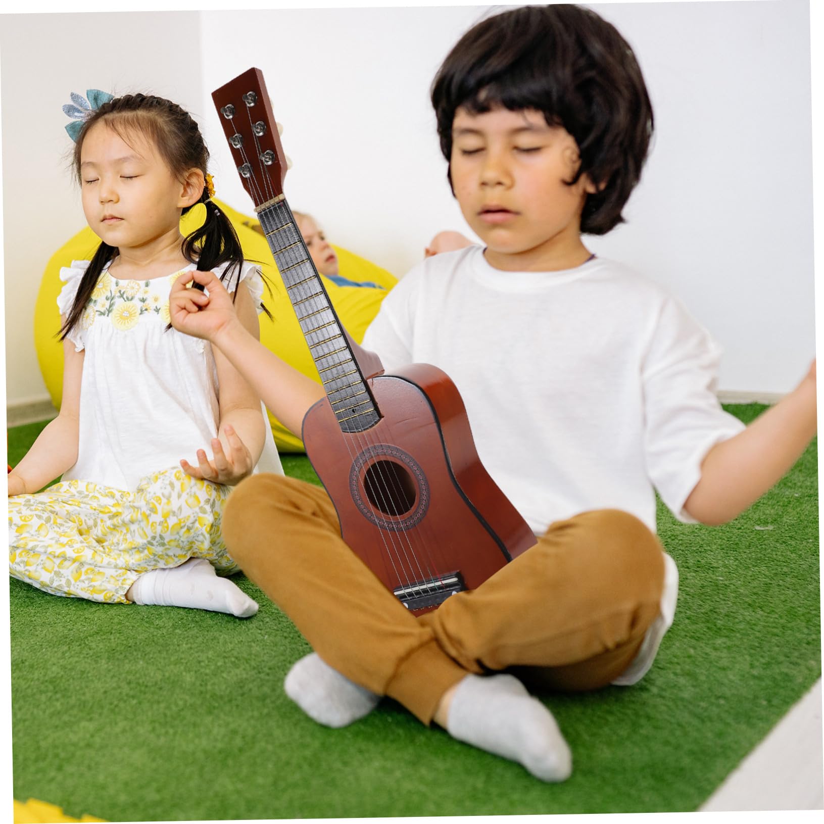 Guitarra de Juguete 23 Pulgadas de Madera para Principiantes Niños