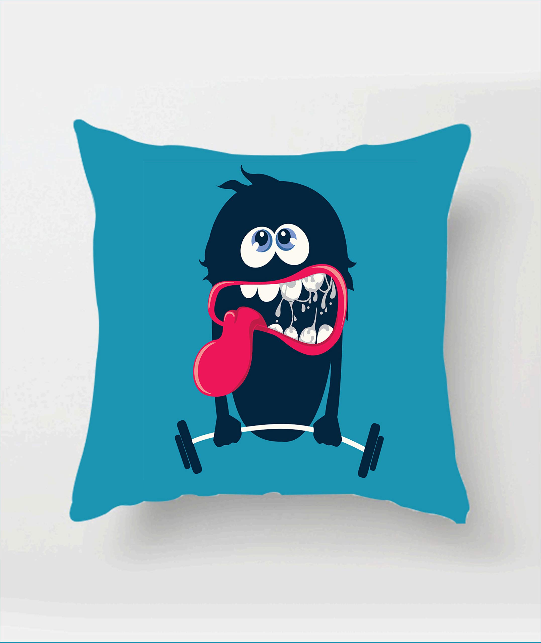 Gift Wrap Monster Vector | Pillow | Cushion | Cushion Cover | Throw Pillow