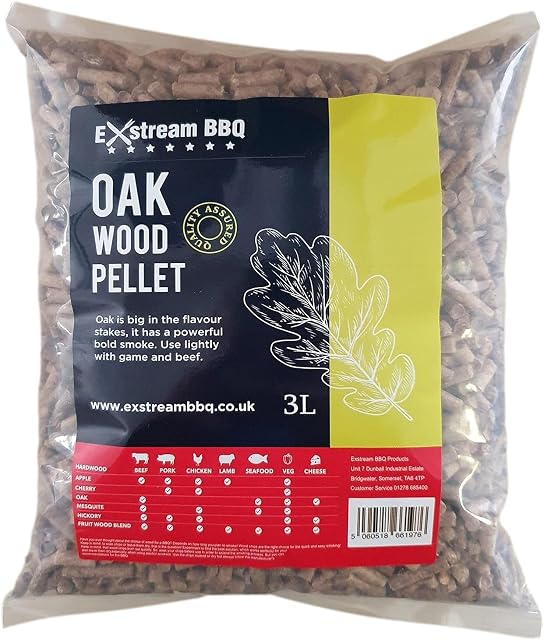 Exstream Oak Wood Pellets BBQ 3L Bag