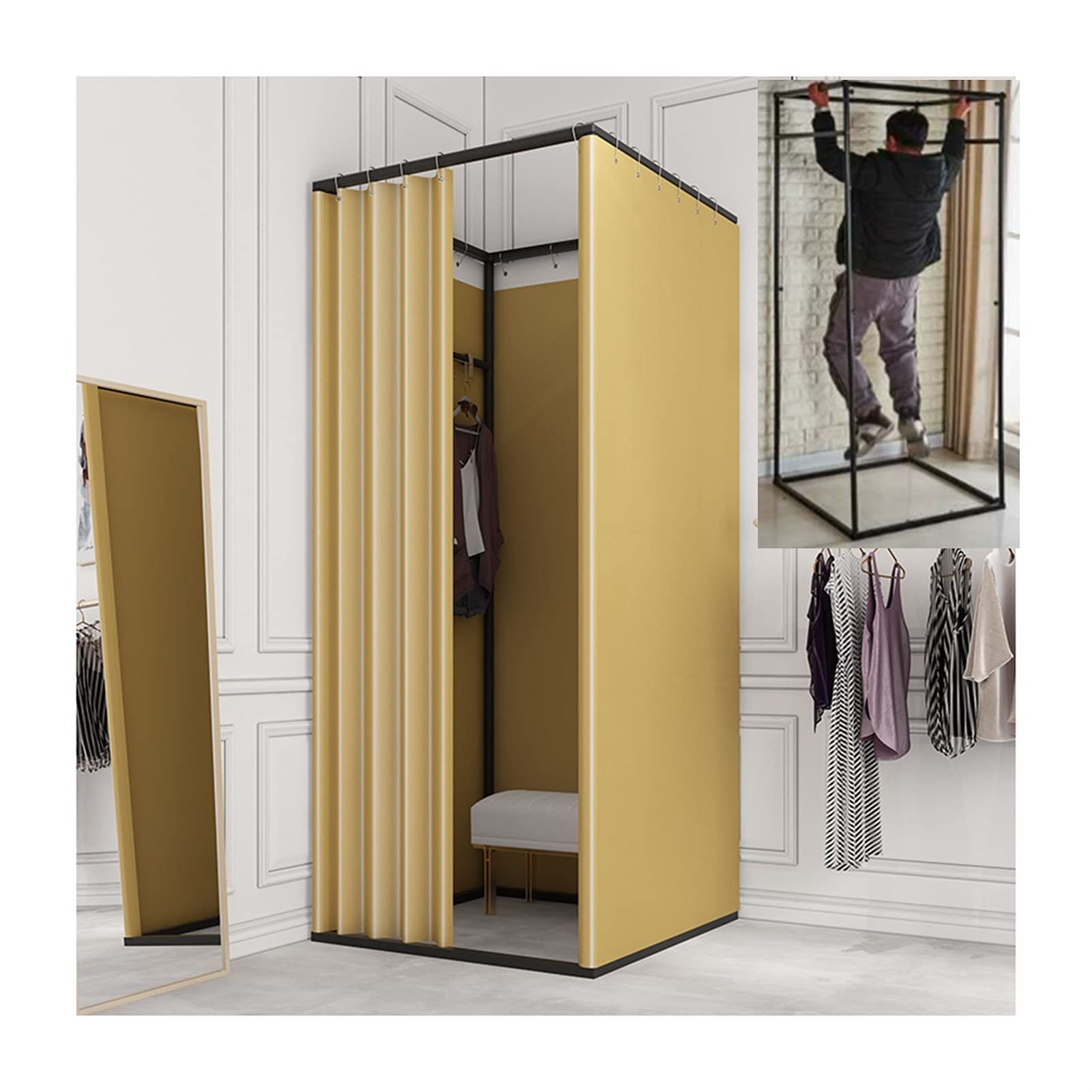 Buy Square Dressing Room Office Shopping Mall Fitting Room Comes With