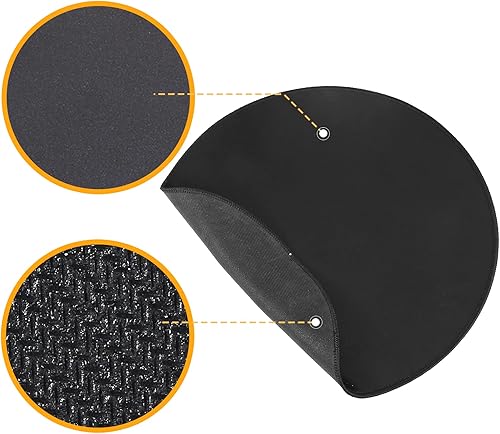 Miniatura 6 de Alfombrilla para mouse, tapetes deslizantes para Ninja Foodi y olla instantánea, tapetes redondos para electrodomésticos de cocina de 15 pulgadas,