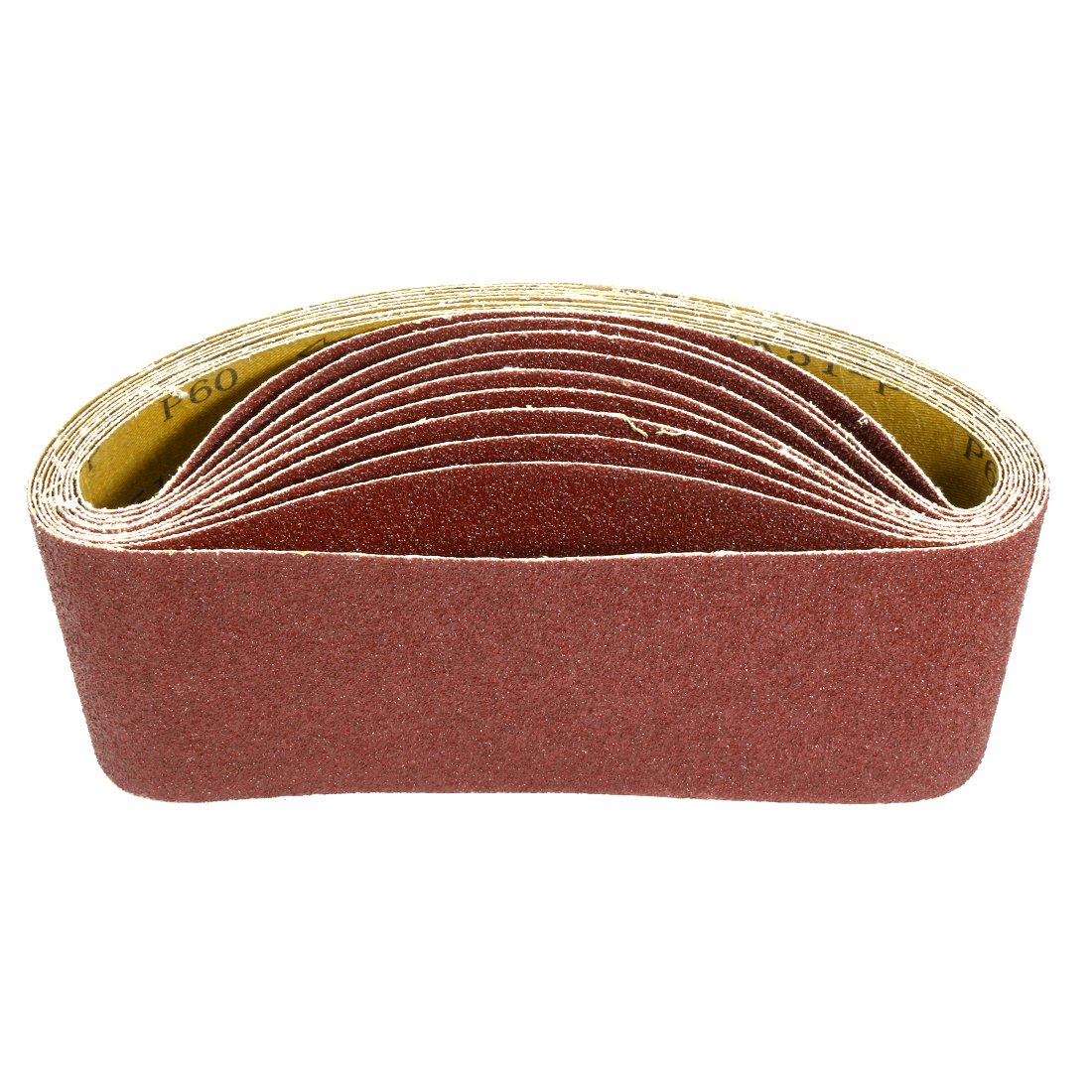 Bande abrasive 4 x 24 grains 60 oxyde aluminium pour ponçage bois et métal