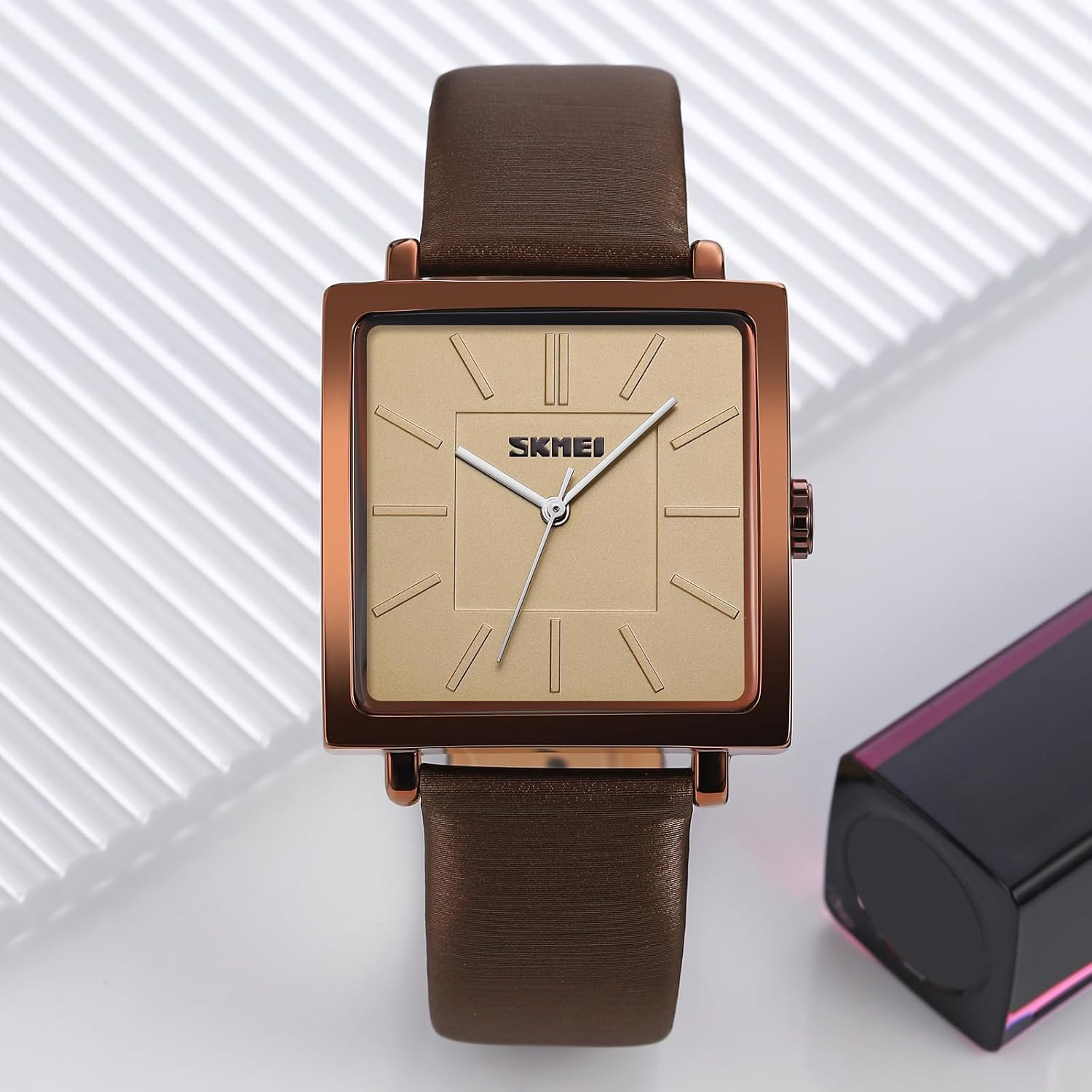Women's Waterproof Leather Watch Quartz Wrist Jamaica Ubuy