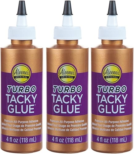 Aleene's - Pegamento Turbo Tacky, multiusos, 4 onzas, 29682