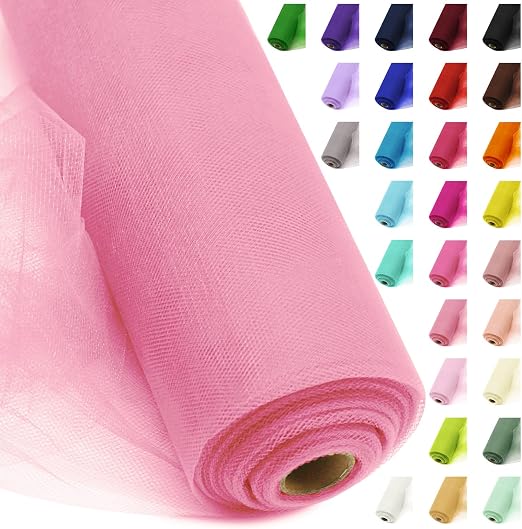Tutu Net - 60-inches Wide Pale Ballet Pink Per 150YD Roll