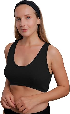 Cottonique Hypoallergenic Organic Cotton Bra Liner for Women with Skin Allergies and Sensitive Skin
