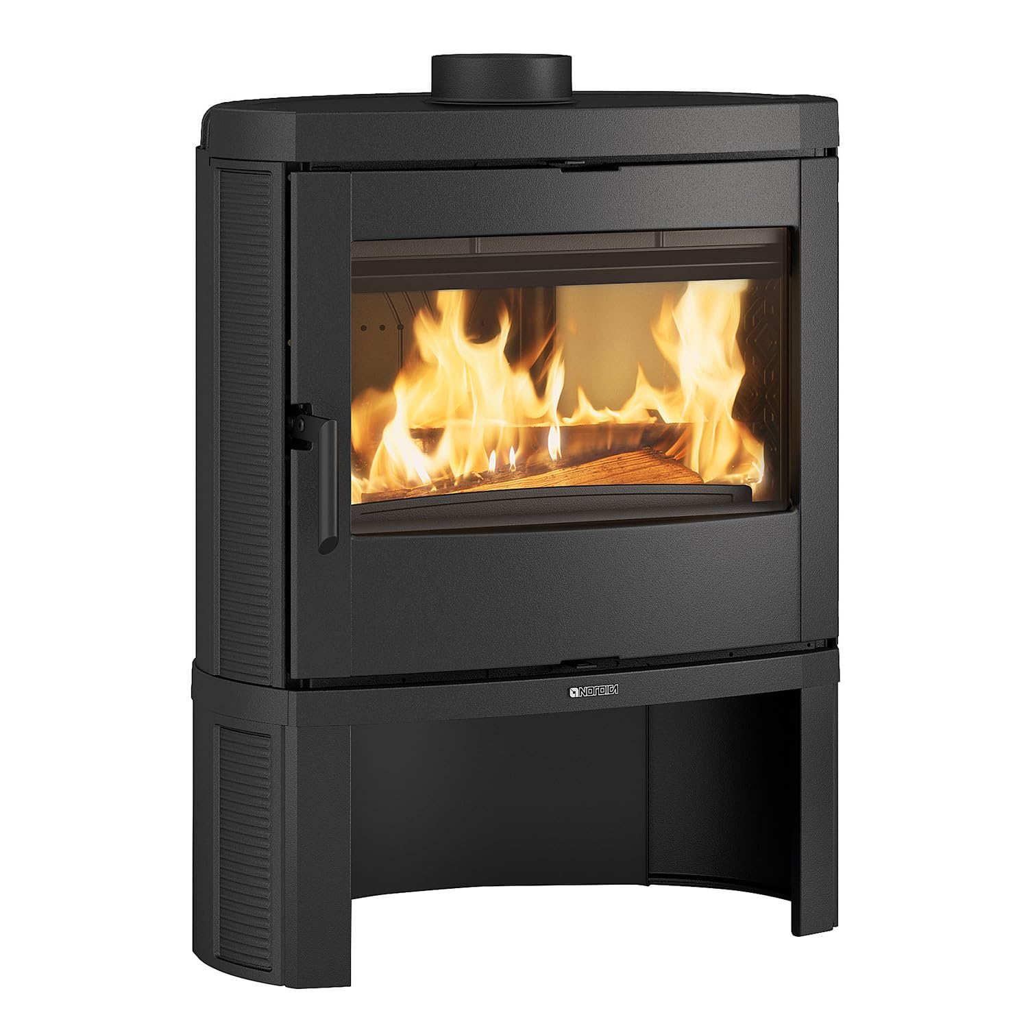 La Nordica Jennifer 16 Cheminée en fonte Anthracite Noir 7,7 kW