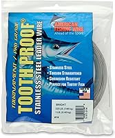 Vista 59 de AFW Alambre Líder Duro de Una Hebra de Acero Inoxidable a Prueba de Dientes - Brillante y Camuflaje para Tiburón, Barracuda, Caballa Real, Wahoo