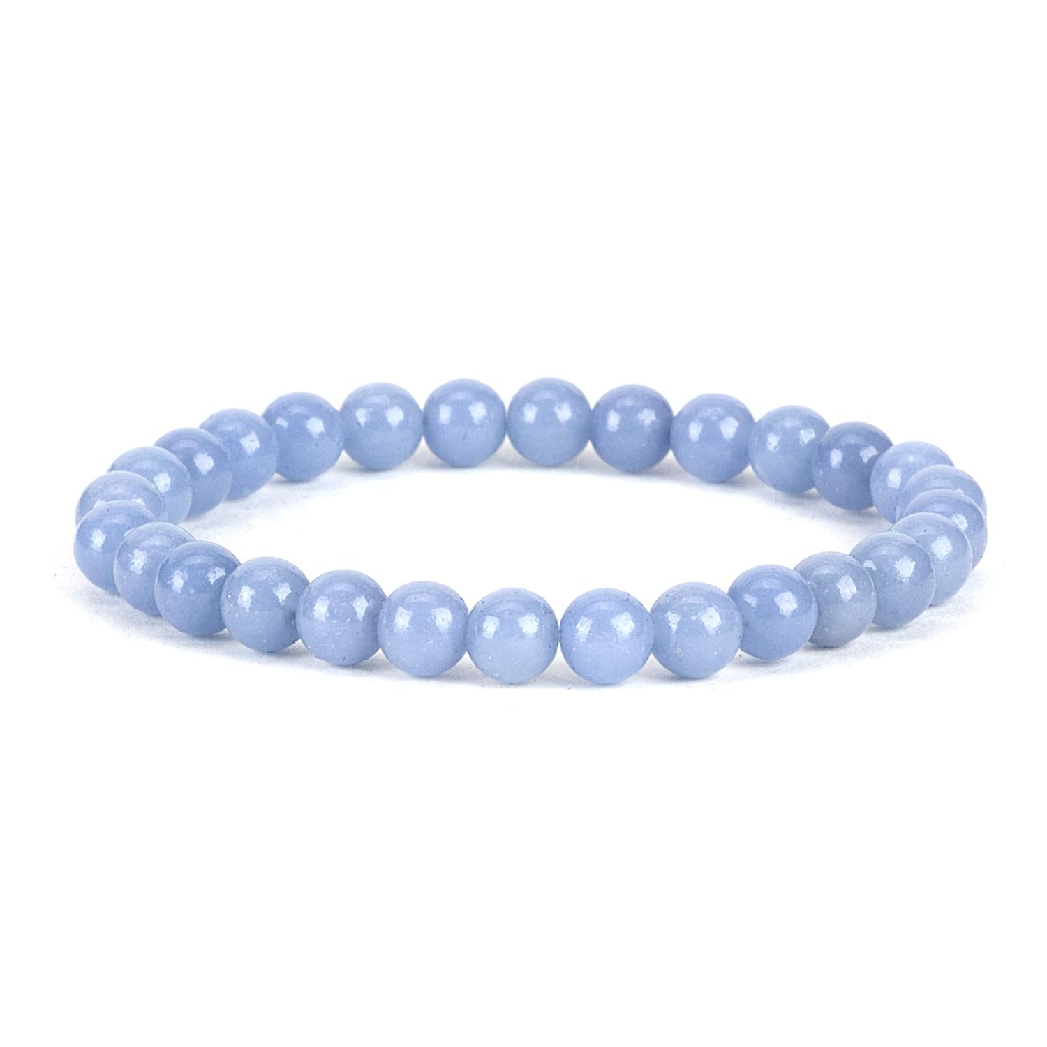 Cherry Tree Collection - Small, Medium, Large Sizes - Gemstone Beaded Bracelets For Women and Men - 6mm Round Beads