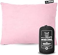 Vista 13 de Wise Owl Outfitters - Almohada de camping - Almohada de espuma viscoelástica para viajes en avión, senderismo, mochilero y uso al aire libre