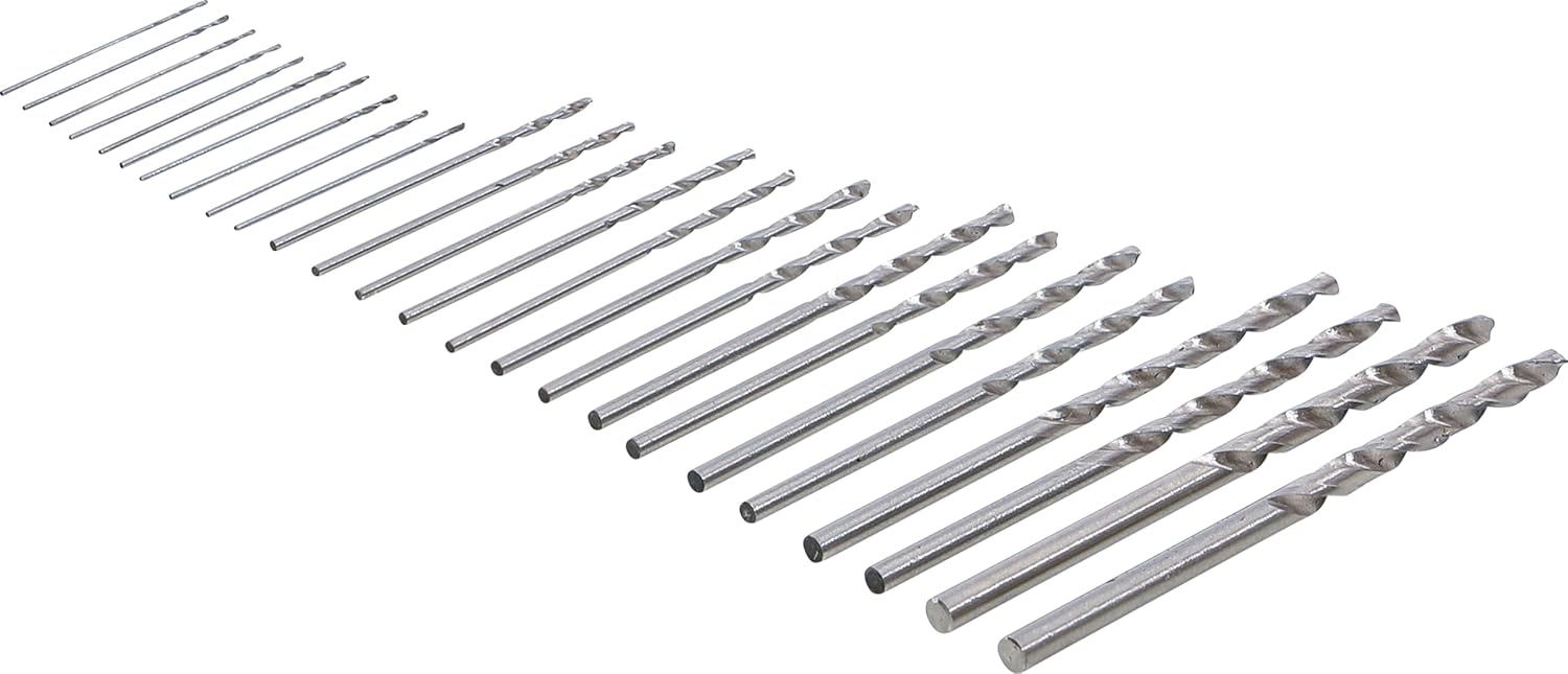 BGS 2023 | HSS Mini Drill Set | 0.5-3.0 mm | 25 pcs.
