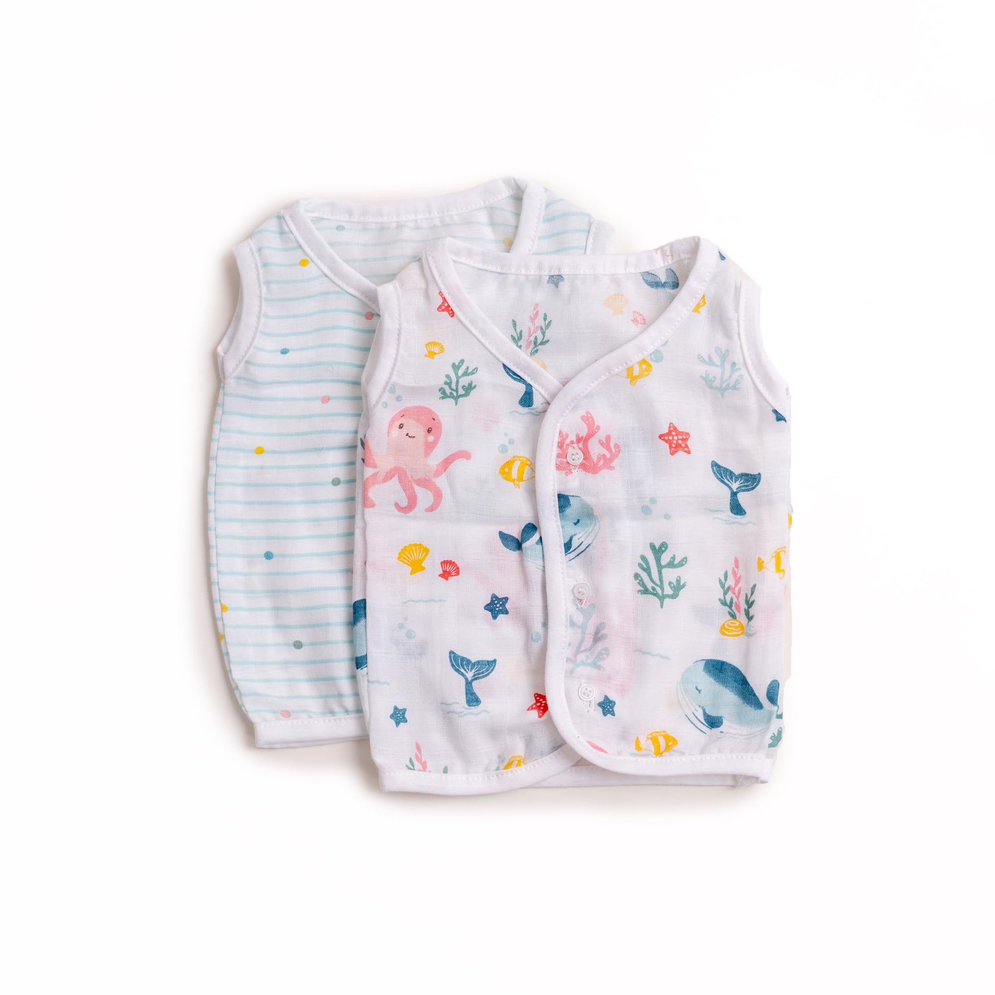 haus & kinder Haus and Kinder New Born Baby Vest - Boys-picture-12
