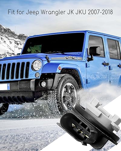 Miniatura 2 de Enchufe de bombilla de señal de giro frontal para Jeep Wrangler JK JKU 2007-2018 enchufe de lámpara de estacionamiento, 2 unidades