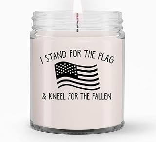Stand for The Flag Candles Gifts for Women, Gifts for Her, Wife, Girlfriend - Birthday Gifts for Women, Mom, Best Friend, Patriotic Candle, Patriotism Gift