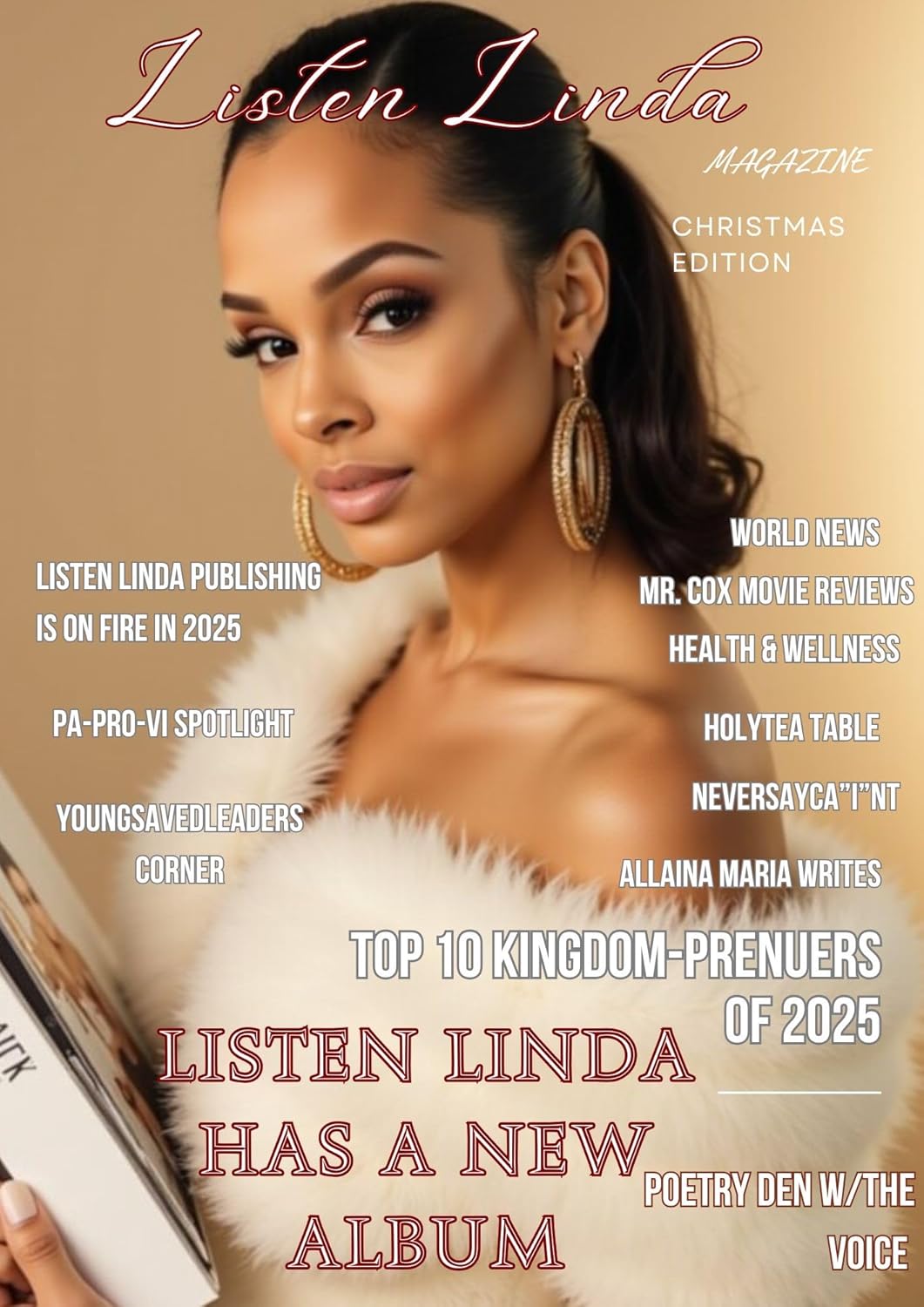 Listen Linda Magazine: Christmas 2025 Edition      [Print Replica] Kindle Edition