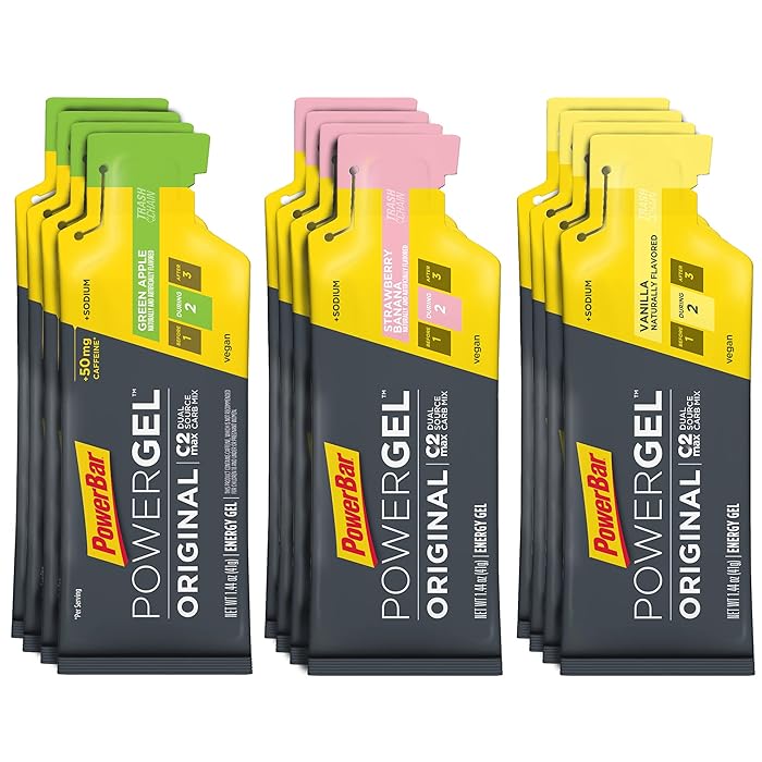 Buy PowerBar PowerGel Original Energy Gels for Endurance Athletes ScienceBased Nutrition
