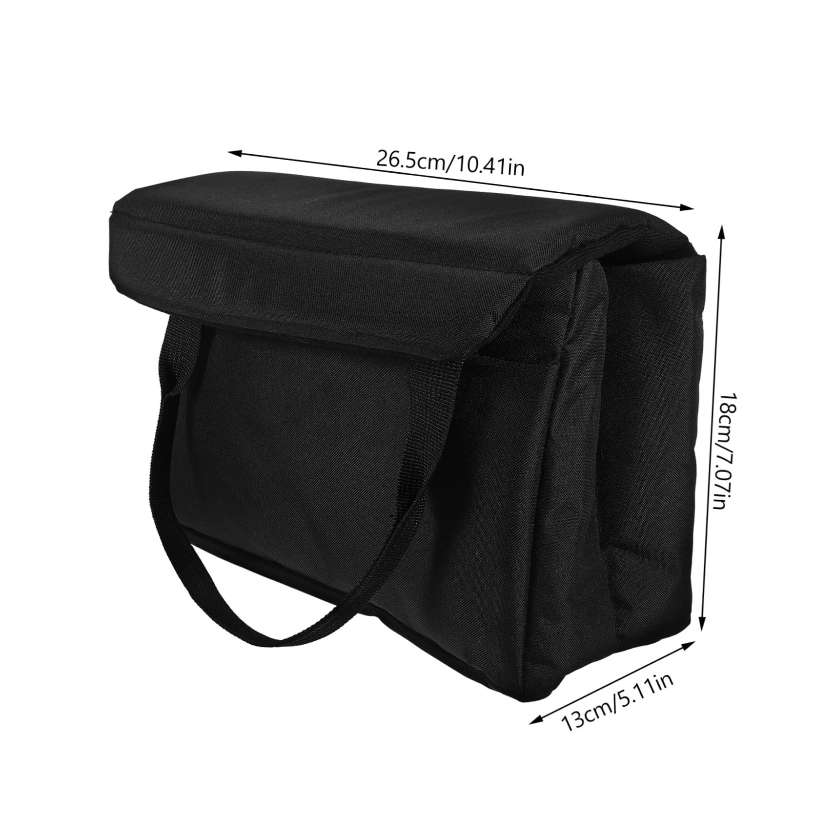 Artibetter Custodia Imbottita per Fotocamera Scomparti Regolabili Borsa Pieghevole in Poliestere per Attrezzatura Fotografica
