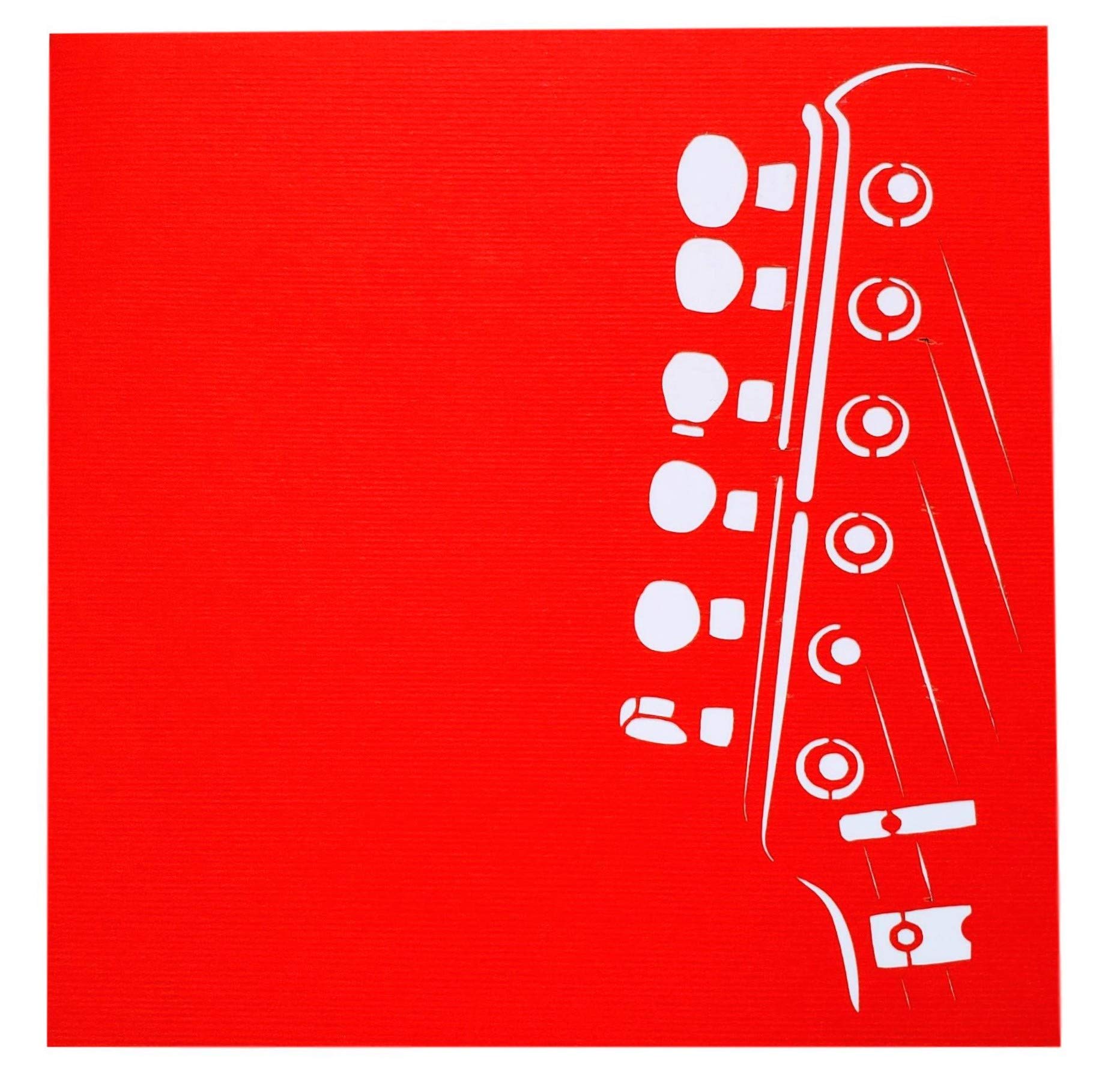iGifts And Cards Impresionante tarjeta de felicitación desplegable para bajo – Amistad, feliz cumpleaños, amantes de la música, agradecimiento, Rock N Roll, felicitaciones, celebración