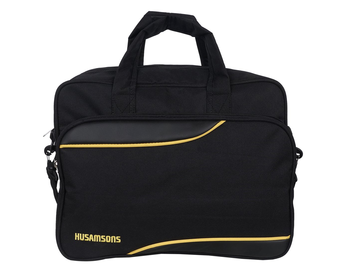 Husamsons EX07 Messenger Bag | Laptop bag | Executive Bag | File Bag for Office | Travel for Men (Black) (B09H7K22ZW) Amazon Price History, Amazon Price Tracker