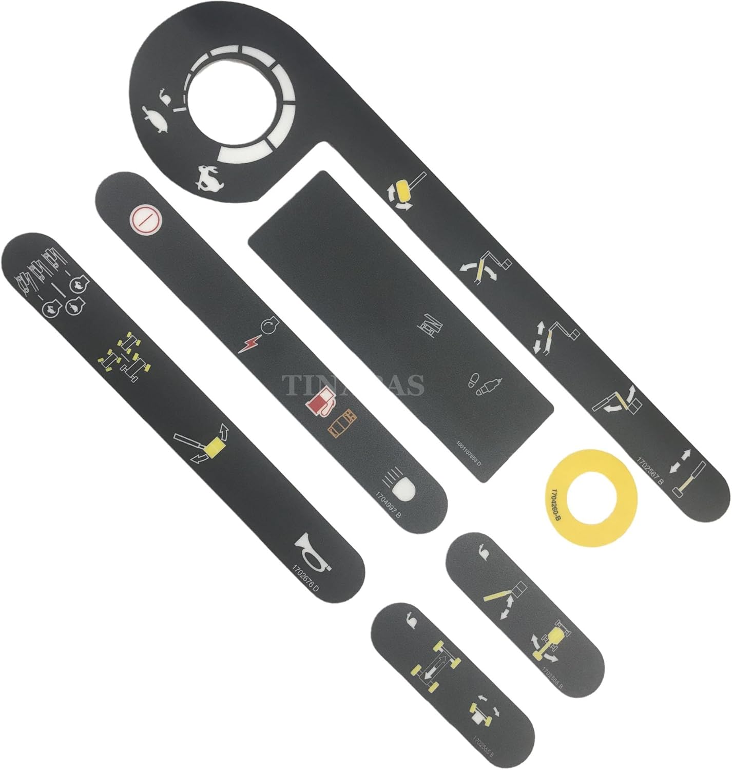 2915133 Platform Console Decal Kit Compatible with JLG Boom Lift 450AJ Series II