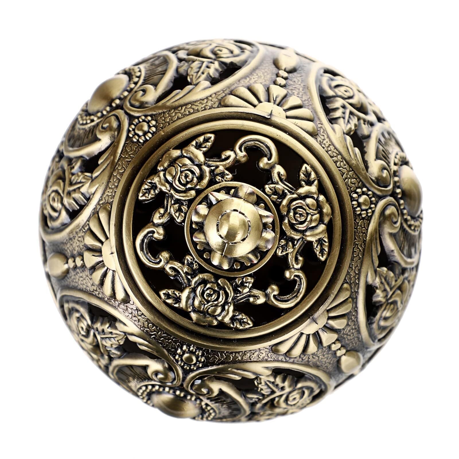 Bruciatore per Incenso personalità Creativa Bruciatore di Incenso Ornamenti Decorazioni for Interni Domestici Famiglia Ufficio(Gold)