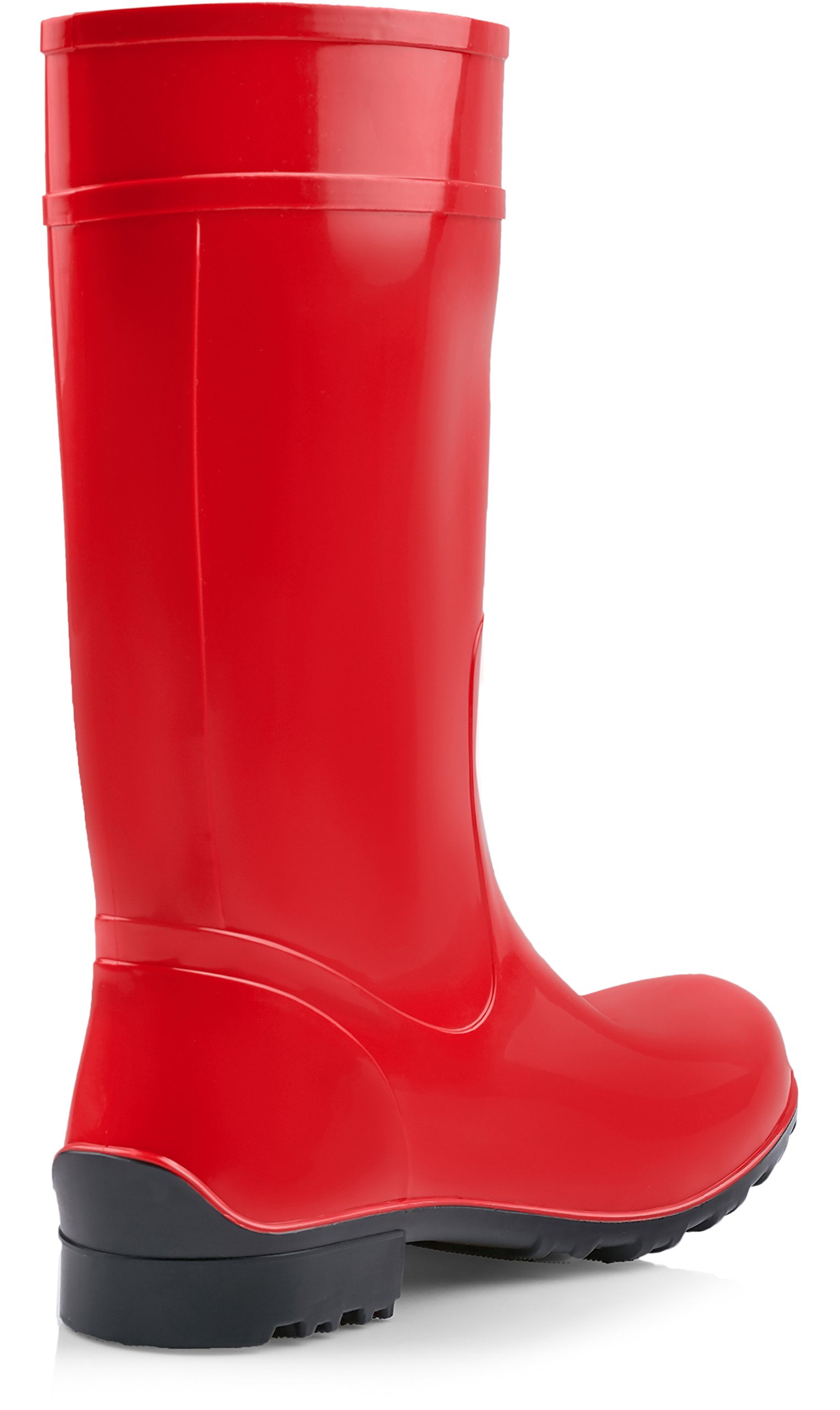 Ladeheid Botas de Agua para Mujeres Zapatos Antideslizantes e Impermeables en Botas de Goma PVC para Mujer Women rubberboots LA-967
