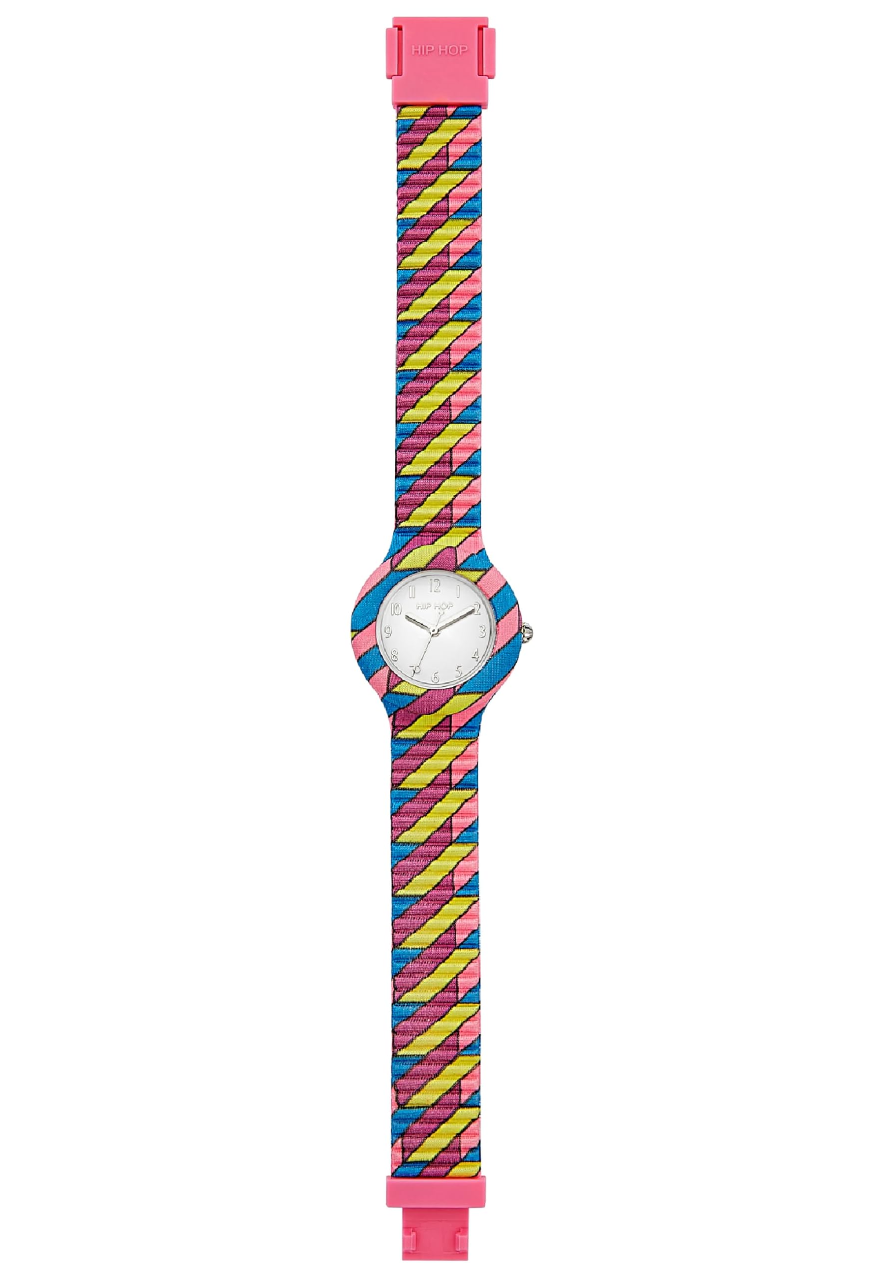 Hip Hop HWU1141 Women's Analogue Quartz Watch with Silicone Strap, Multicoloured, Taglia Unica