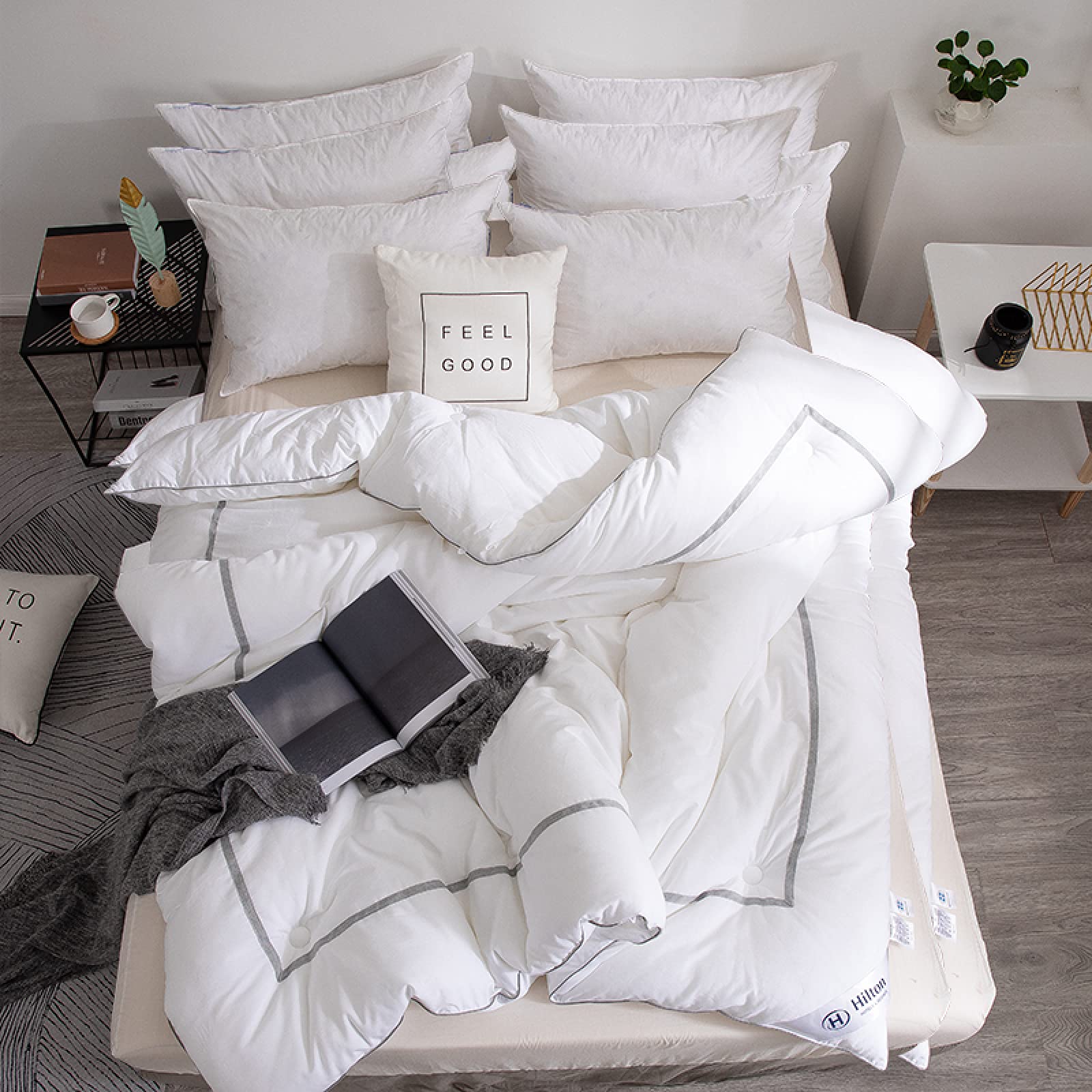 Edredón de algodón invierno FACAI 200x230cm para cama doble