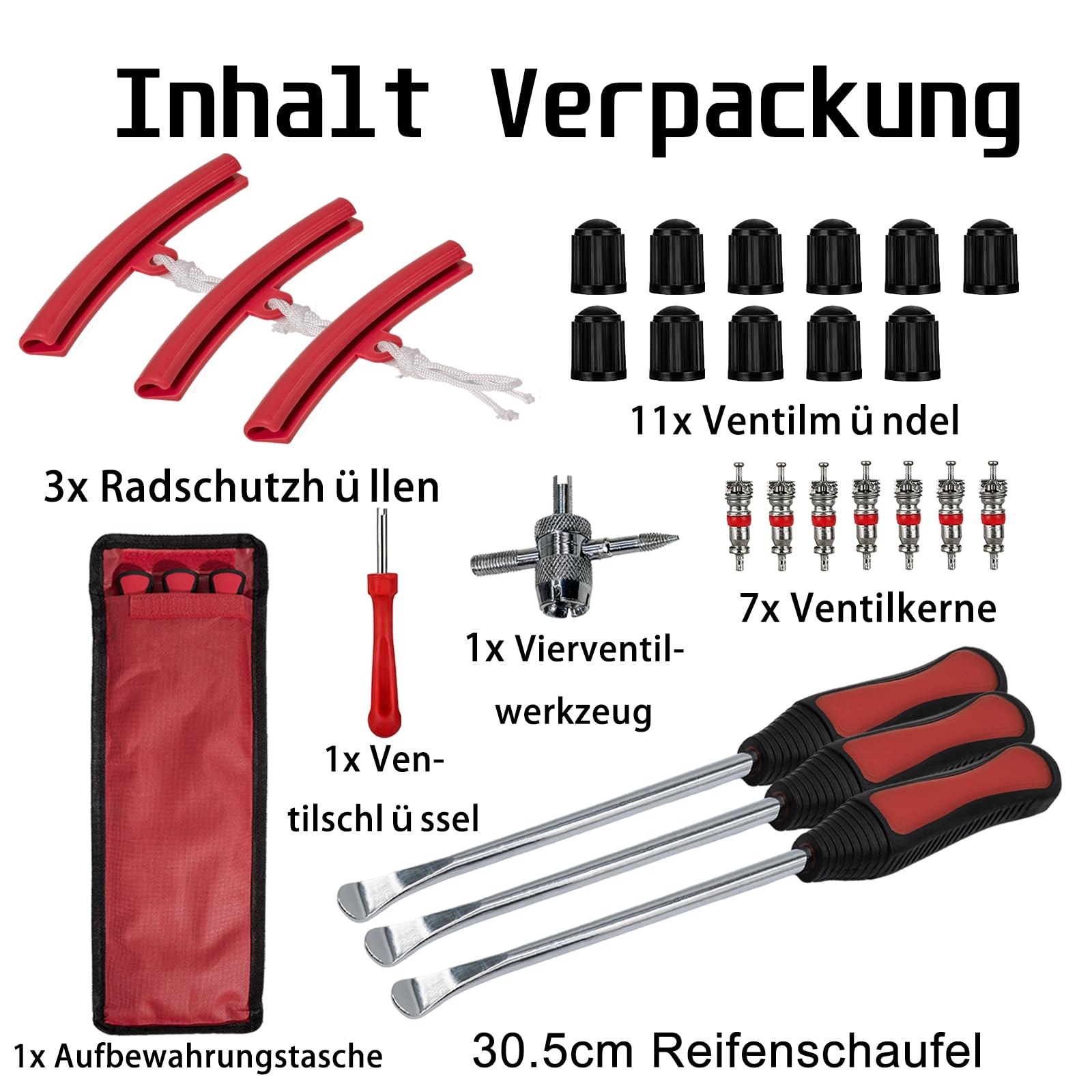 Produktbild von Ventilführungs-Drift-Werkzeug-Set 5 Mm & 5,5 Mm – Aus Metall – Für Auto- & Motorrad-Motoren