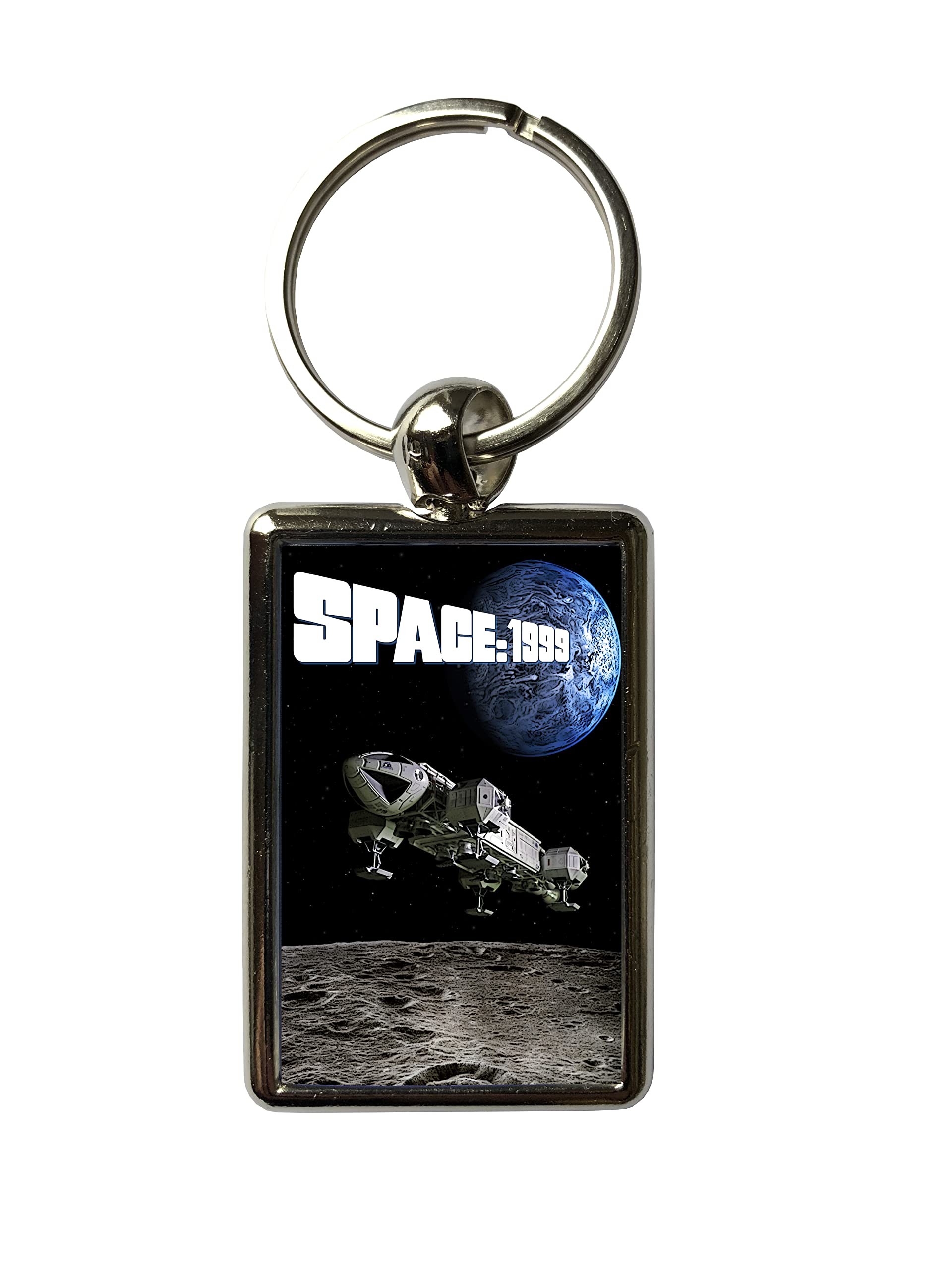 Super Universe Space 1999 Classic TV Series Multicolour Unisex Metal Keyring 3 x 4.5 cm