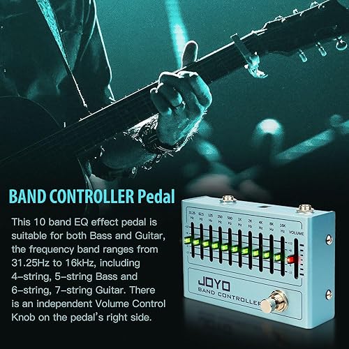 Miniatura 16 de JOYO Overdrive Pedals Serie R Pedal de doble canal limpio y salvaje efecto Overdrive para guitarra eléctrica (máximo R-05)