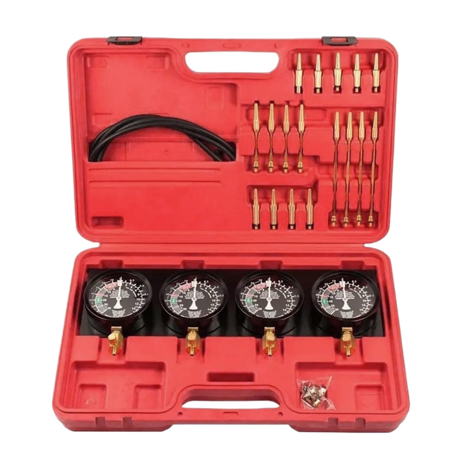 Herramienta De Sincronización De Carburador Herramienta de Diagnóstico para | Kit De Sincronizador De Carburador Al Vacío para Taller Garaje y en Carretera