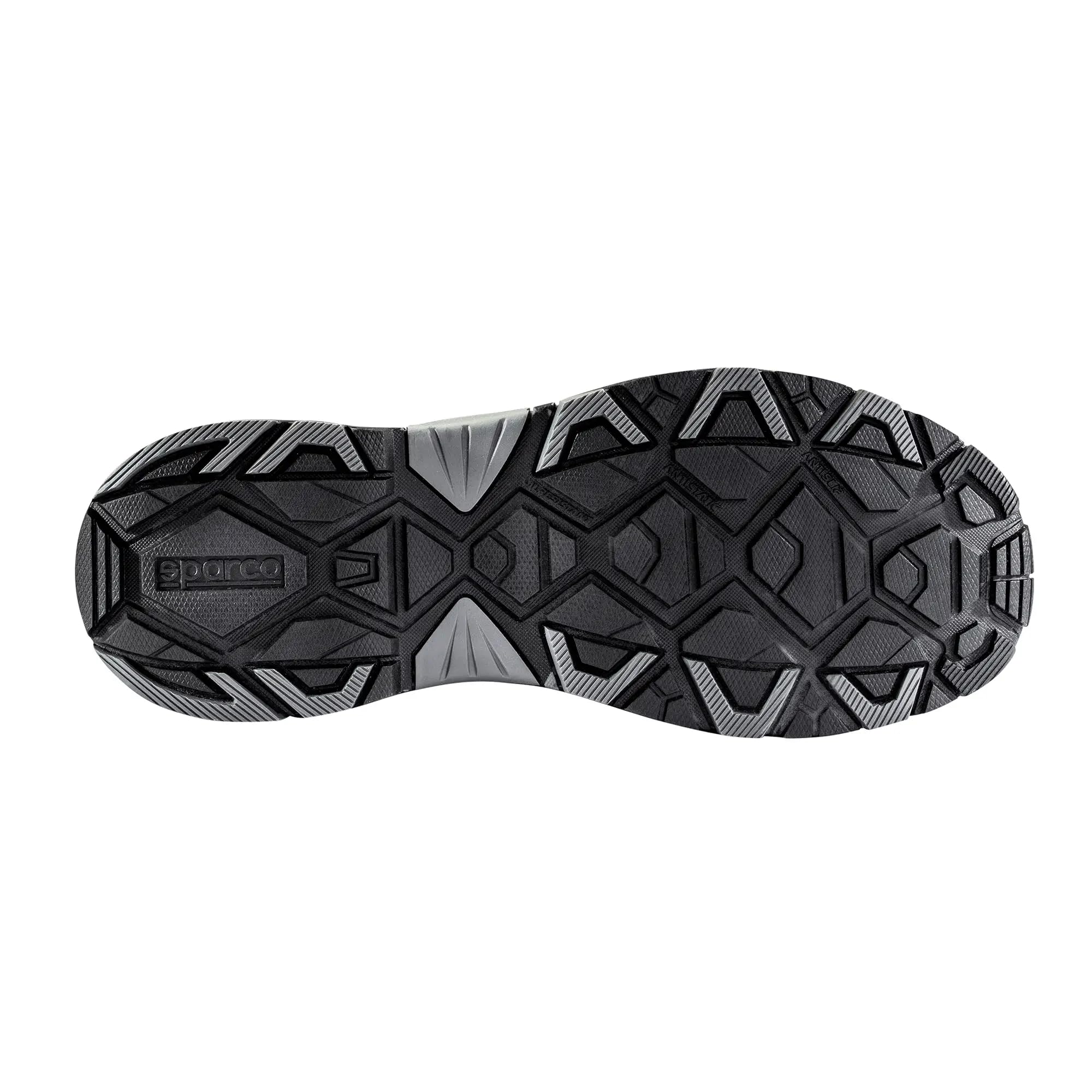 Sparco - Allroad Okayama - ESD S3S SR FO HRO - Calzado de seguridad sin metal ESD con puntera de composite - Parte superior repelente al agua - Suela antideslizante y resistente al calor - EU 48
