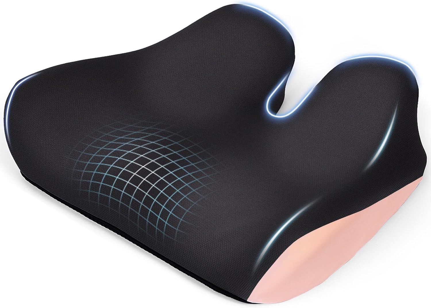 Extra Large Seat Cushion for Tailbone Pain Relief, Ergonomic Office Chair Cushion, Memory Foam Coccyx Cushion, Relief Sciatica and Back Support, Orthopedic Pillow