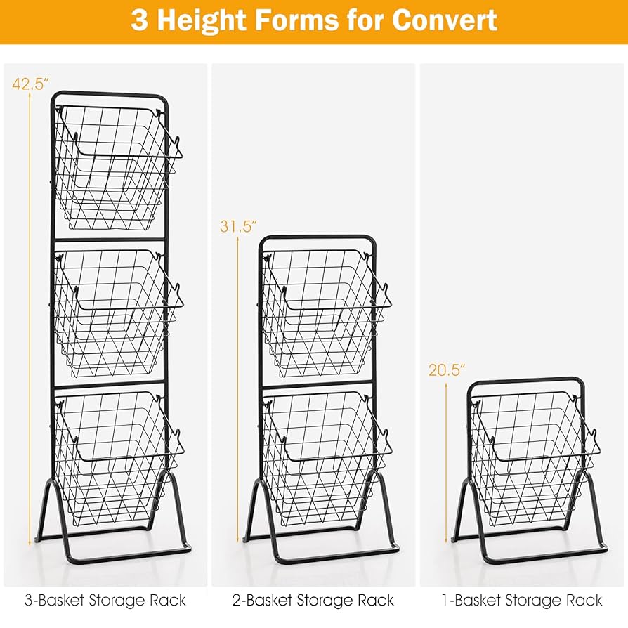 ★ Akari ★ WALLABY BASKET STAND Black ☆ Akari ☆ WALLABY BASKET STAND Black SunnyPoint Black 3