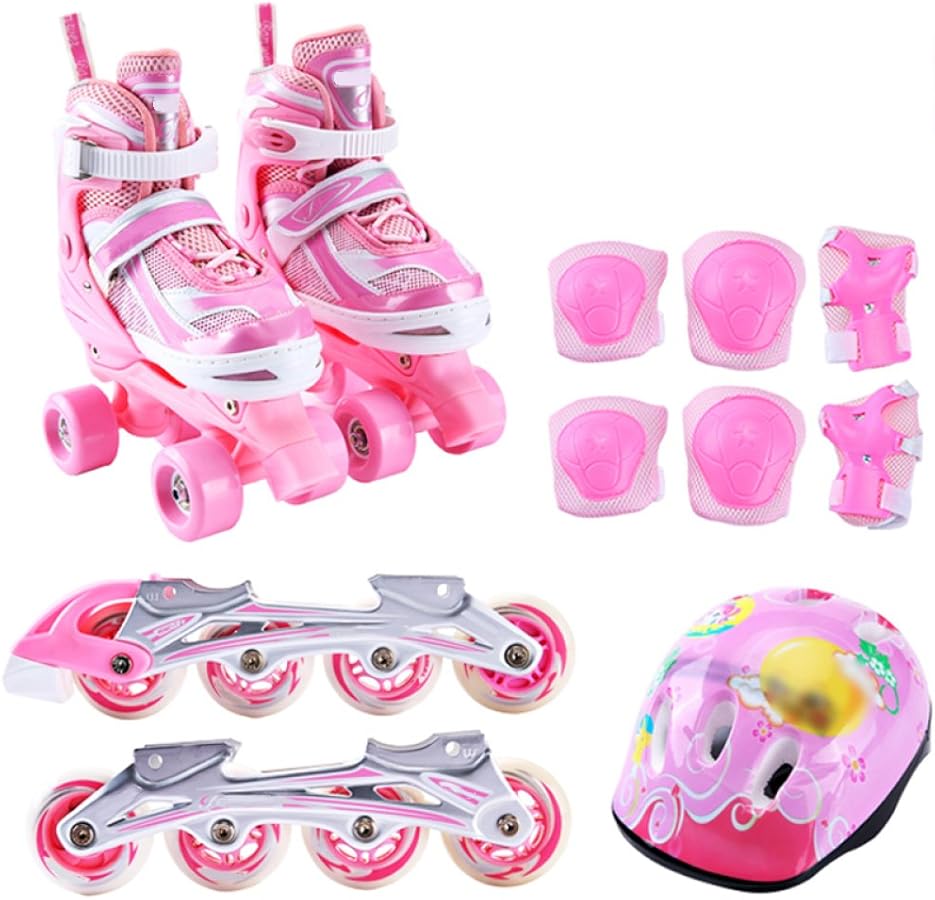 Amazon.co.jp: [ZCRFY] キッズトレーニング2列インラインスケート2で1