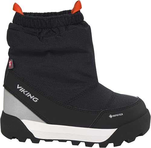 Viking Unisex niños Expower Warm GTX Pull On Equestrian Boot, Negro, 25 EU